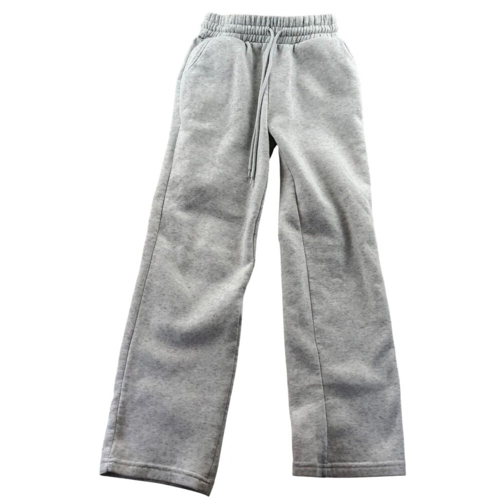 Sugar Kiss Woman's Gray Lounge Sweatpants Large Drawstring Waist